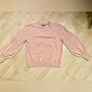 Everlane Cashmere Sweater in Rose, sz L